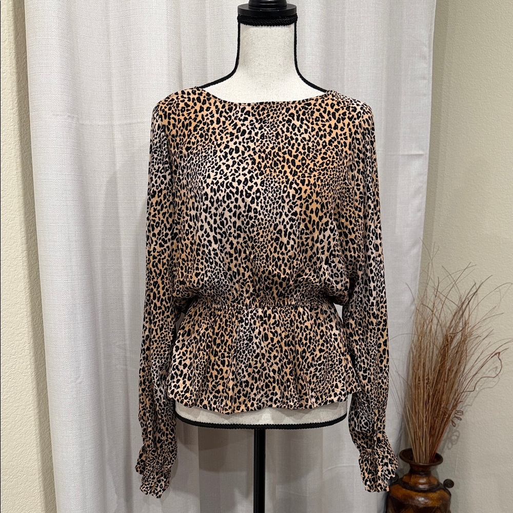 Savanna Jane Leopard Print Women's Top
